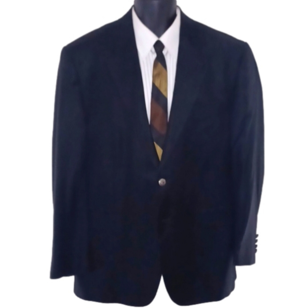 RALPH LAUREN Timeless Executive Black Blazer, 44R - Picture 9 of 10